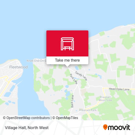 Village Hall map