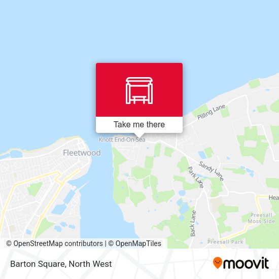 Barton Square map
