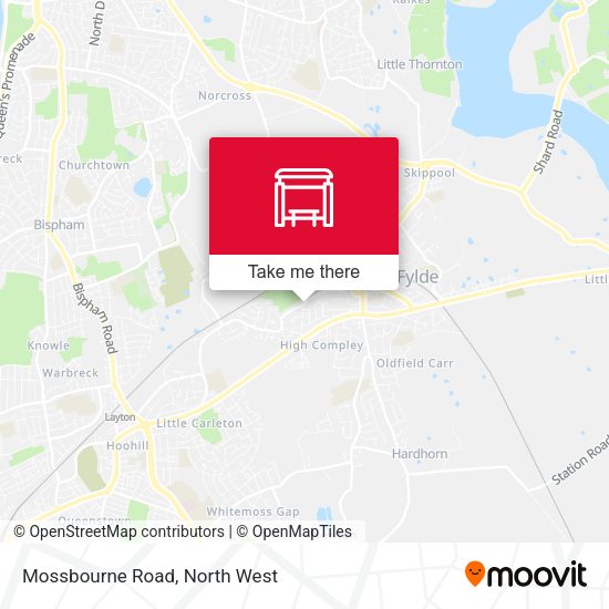 Mossbourne Road map