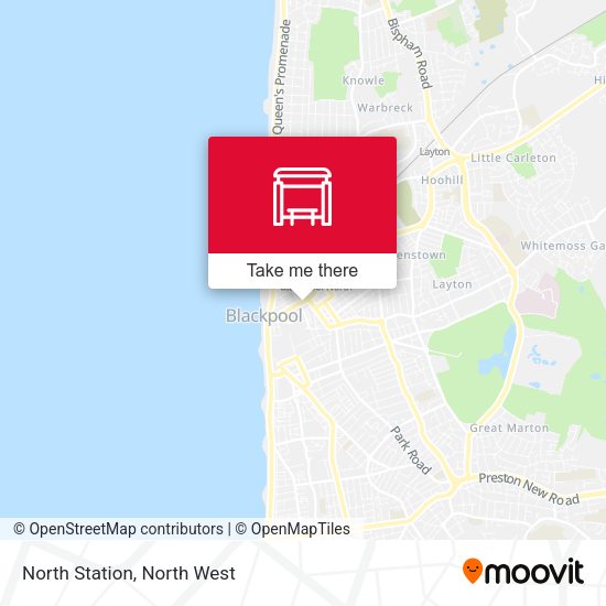 North Station map