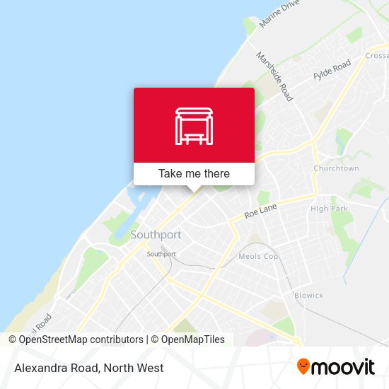 Alexandra Road map