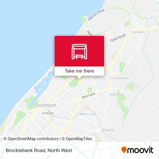 Brocklebank Road map