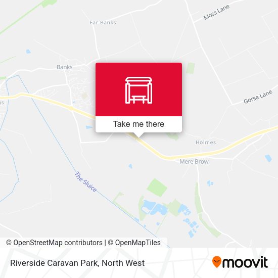 Riverside Caravan Park map