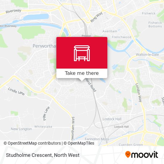 Studholme Crescent map