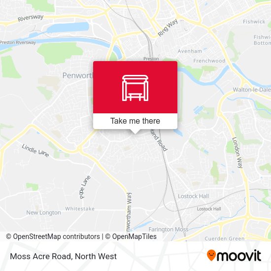 Moss Acre Road map
