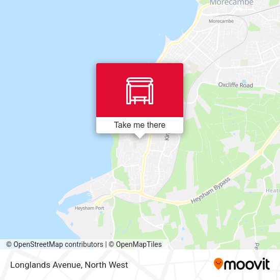 Longlands Avenue map