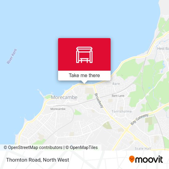 Thornton Road map