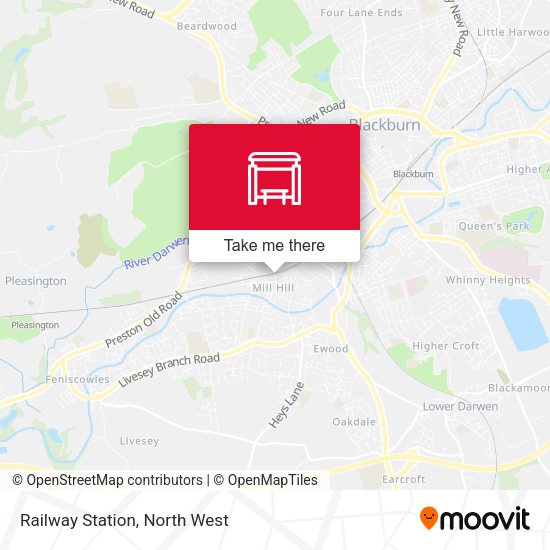 Railway Station map