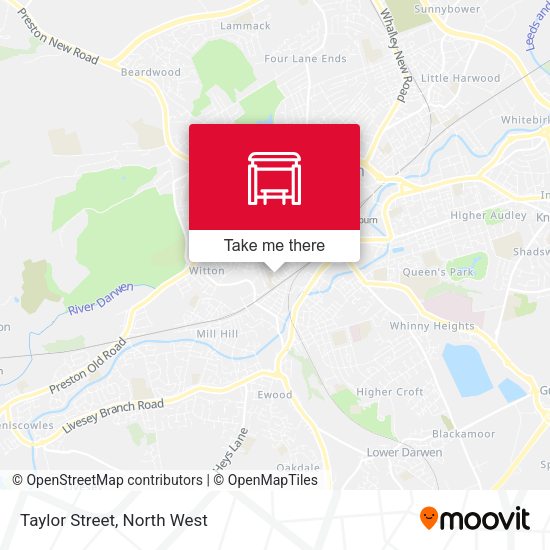 Taylor Street map