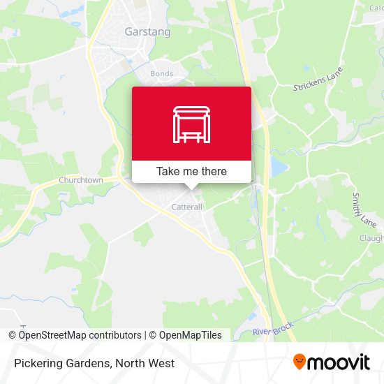 Pickering Gardens map