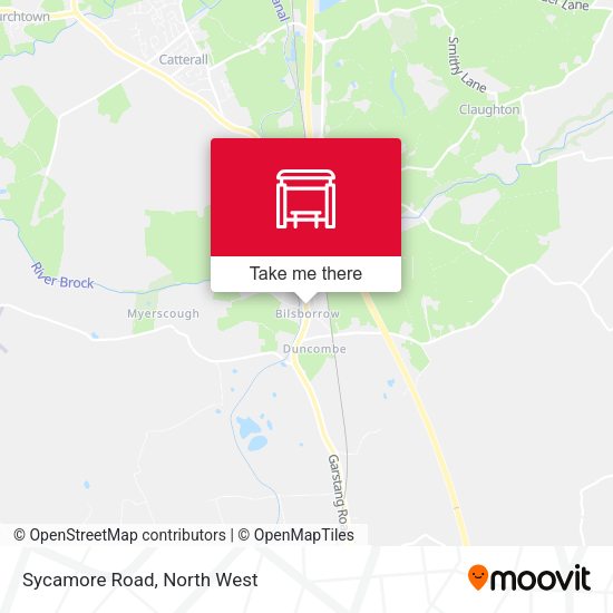 Sycamore Road map