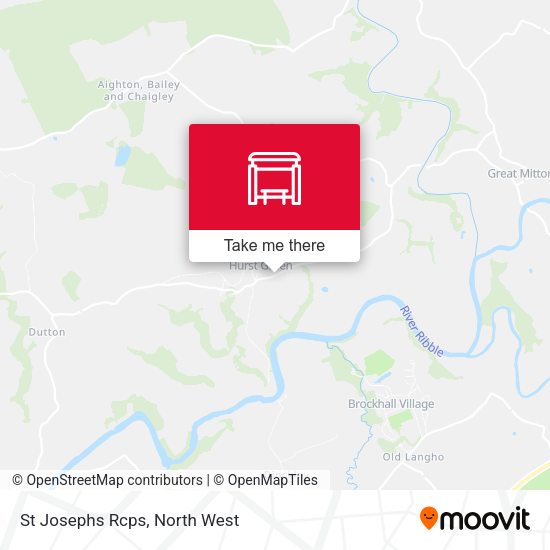 St Josephs Rcps map