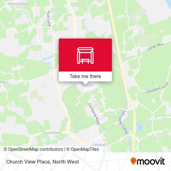 Church View Place map
