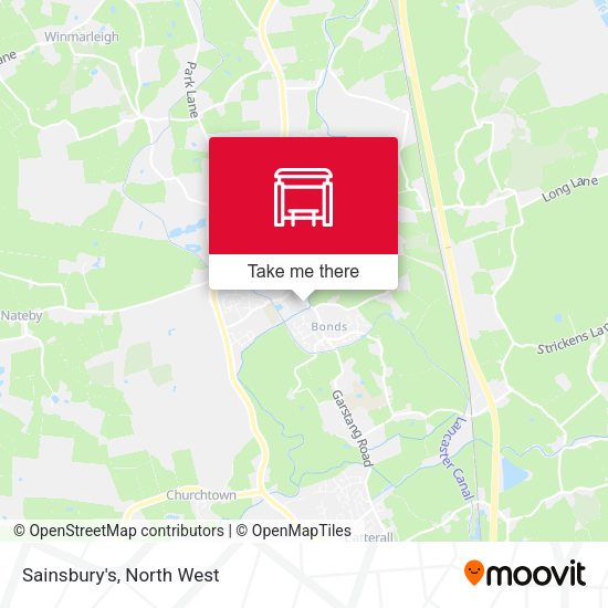 Sainsbury's map