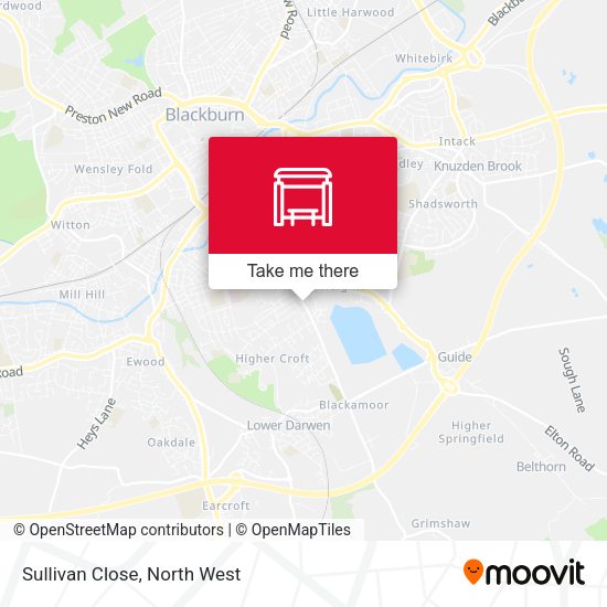 Sullivan Close map