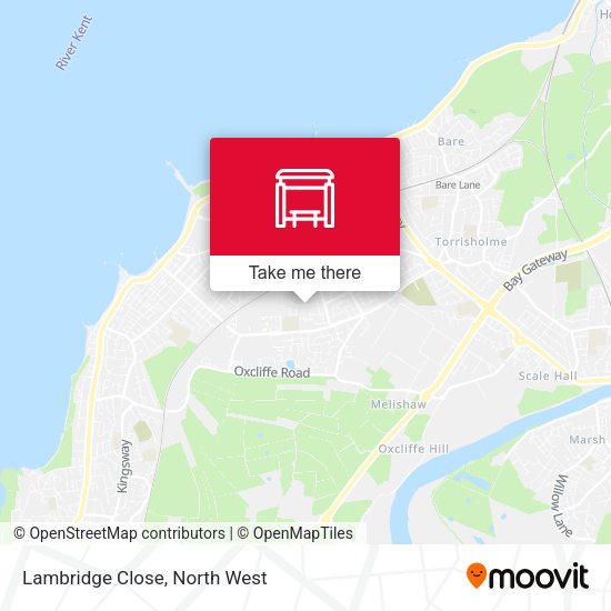 Lambridge Close map