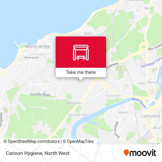 Cannon Hygiene map