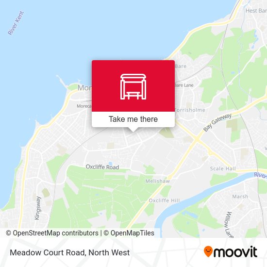 Meadow Court Road map