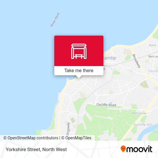 Yorkshire Street map