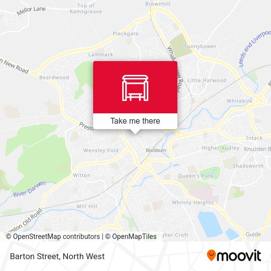 Barton Street map