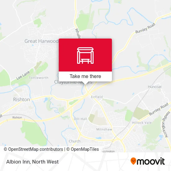 Albion Inn map