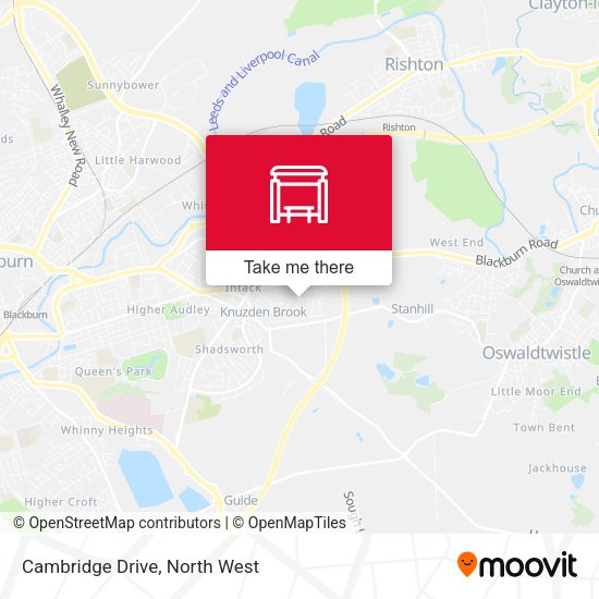 Cambridge Drive map