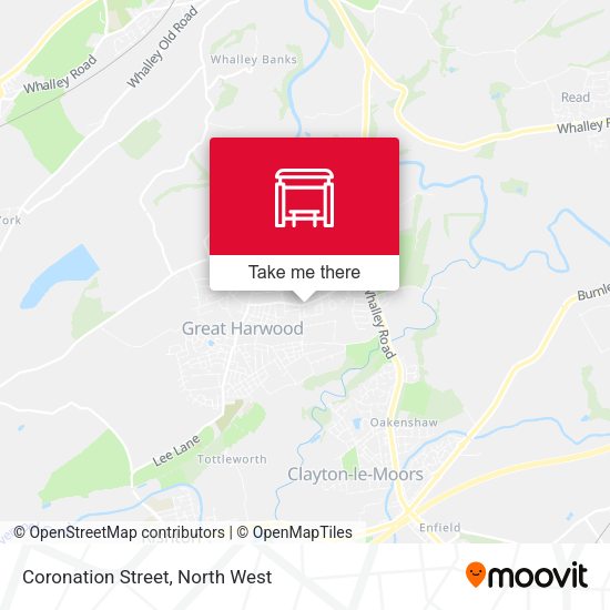 Coronation Street map