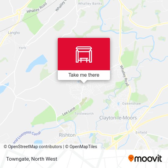 Towngate map