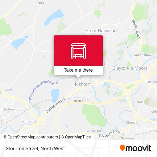 Stourton Street map