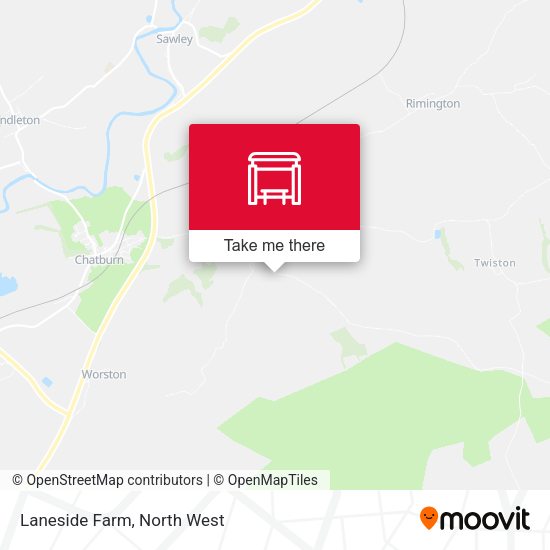 Laneside Farm map