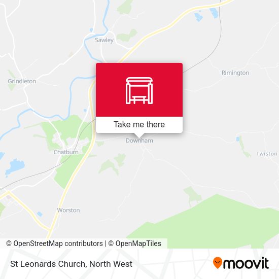 St Leonards Church map