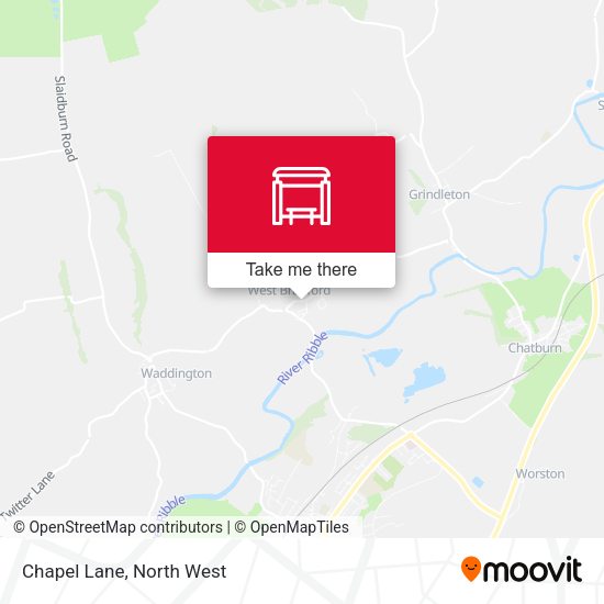 Chapel Lane map