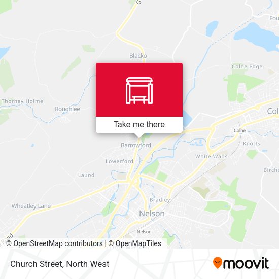 Church Street map
