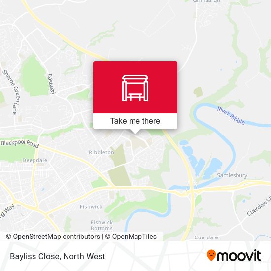 Bayliss Close map