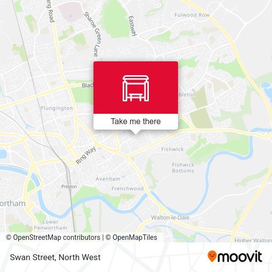 Swan Street map