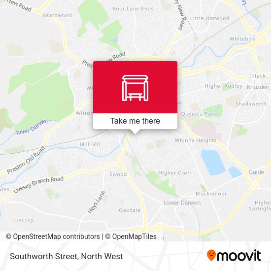 Southworth Street map