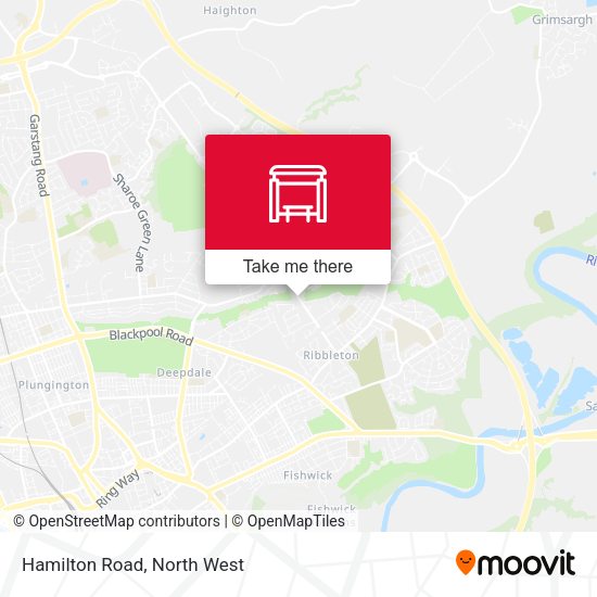Hamilton Road map