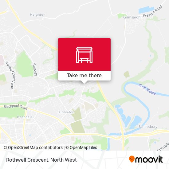 Rothwell Crescent map