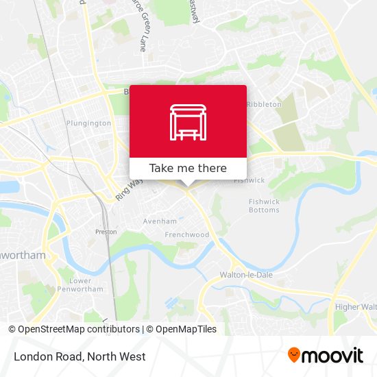 London Road map