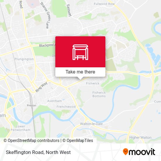 Skeffington Road map