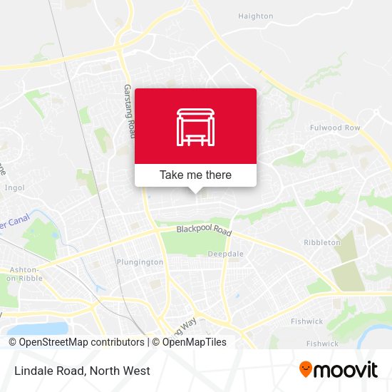 Lindale Road map