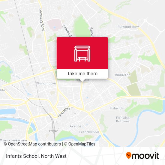 Infants School map