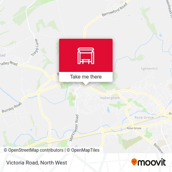 Victoria Road map