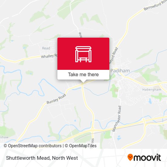 Shuttleworth Mead map