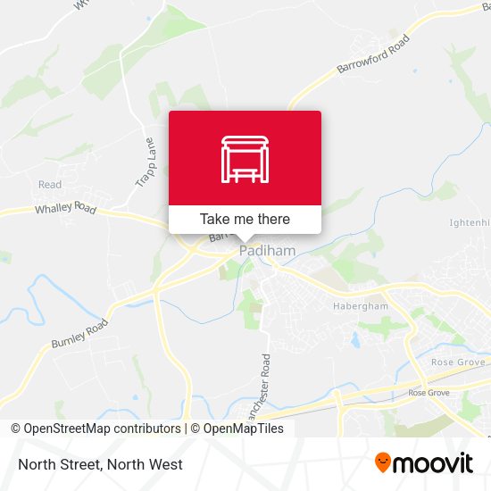 North Street map