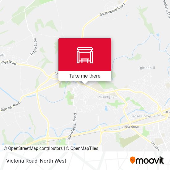Victoria Road map