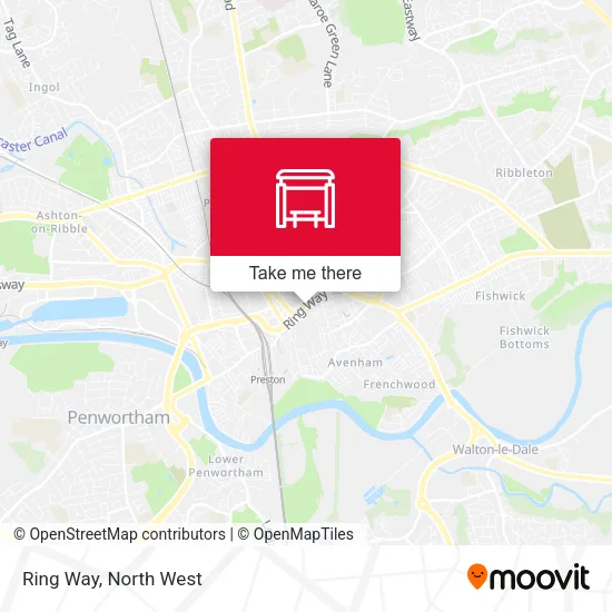 Ring Way map