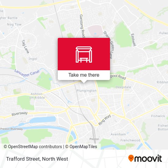 Trafford Street map