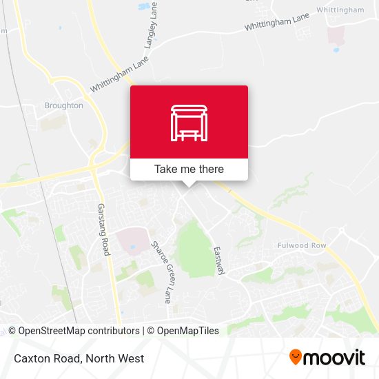 Caxton Road map