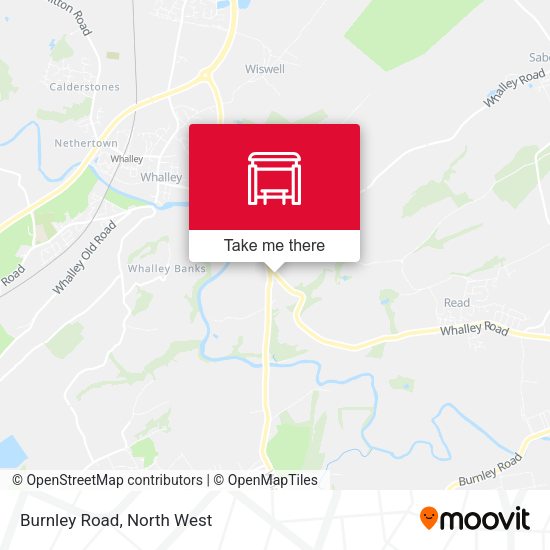 Burnley Road map